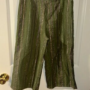 Wonder Nation Crop Pants Kids Size L (10/12) Never Worn